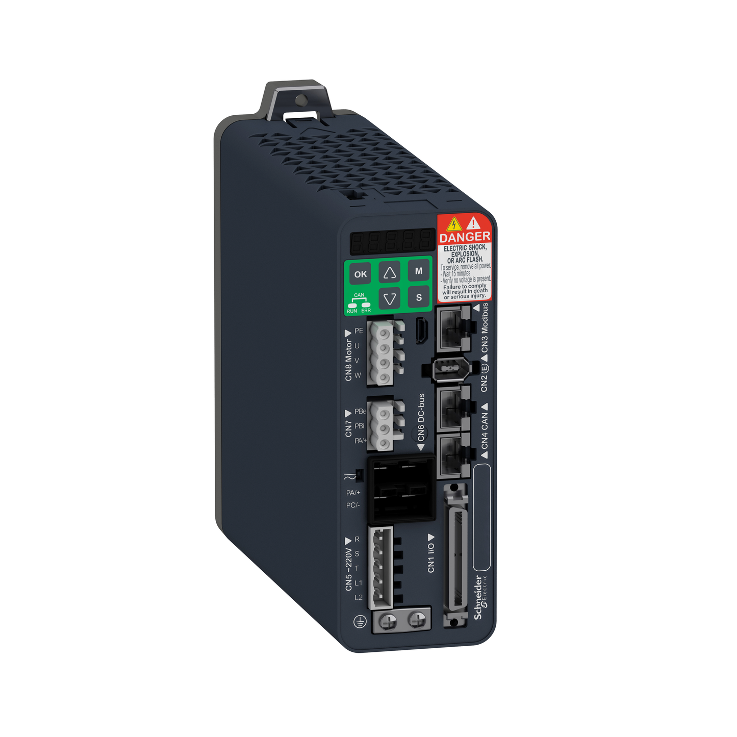 Schneider Electric-LXM28SU15M3X-Lexium-Variateur lxm28S Sercos 10E/4S-STO SIL2-Alimentation 1/3ph 230Vac 1,5kw
