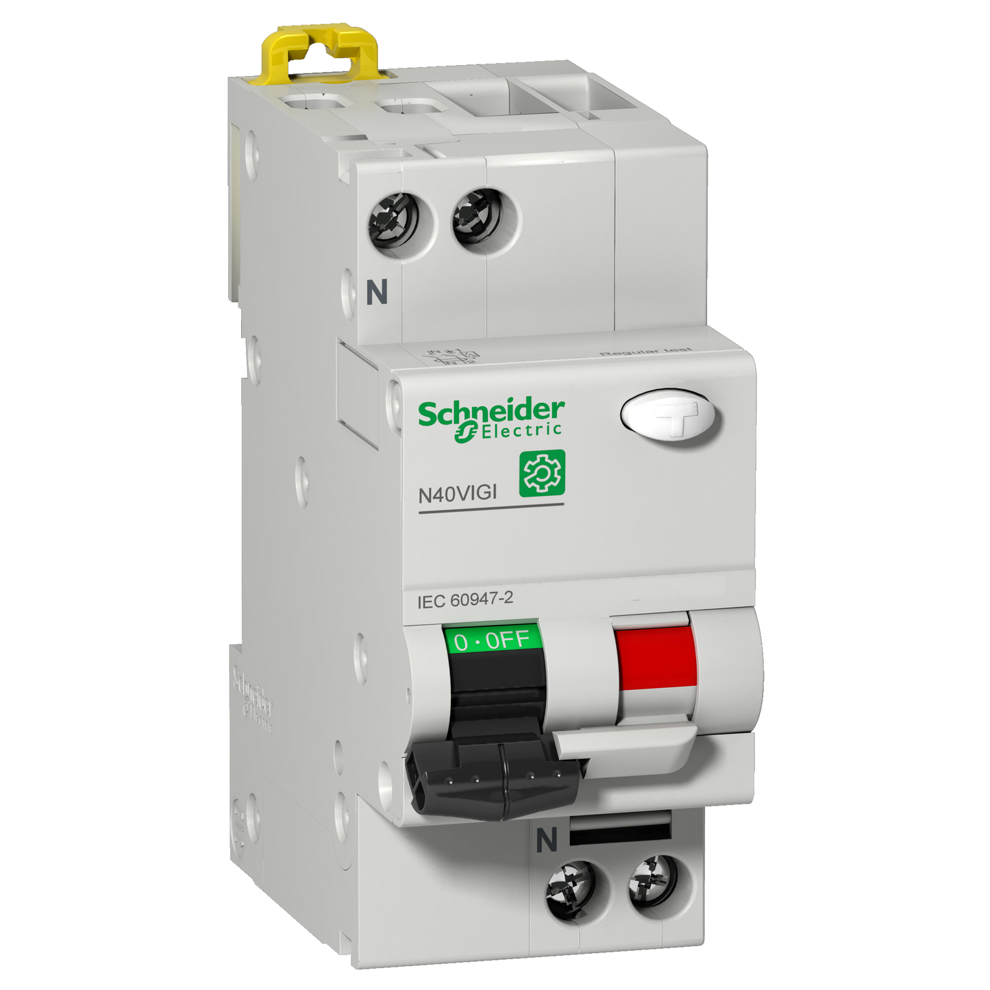 Schneider Electric-M9D11606-Multi9 N40 Vigi - disjoncteur diff 6A 1P+N Courbe C 6000A 30 mA Type AC-