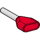 Schneider Electric-AZ5DE010-Linergy AZ5 - embout de câble double - taille moyen - 1mm² - rouge - NF