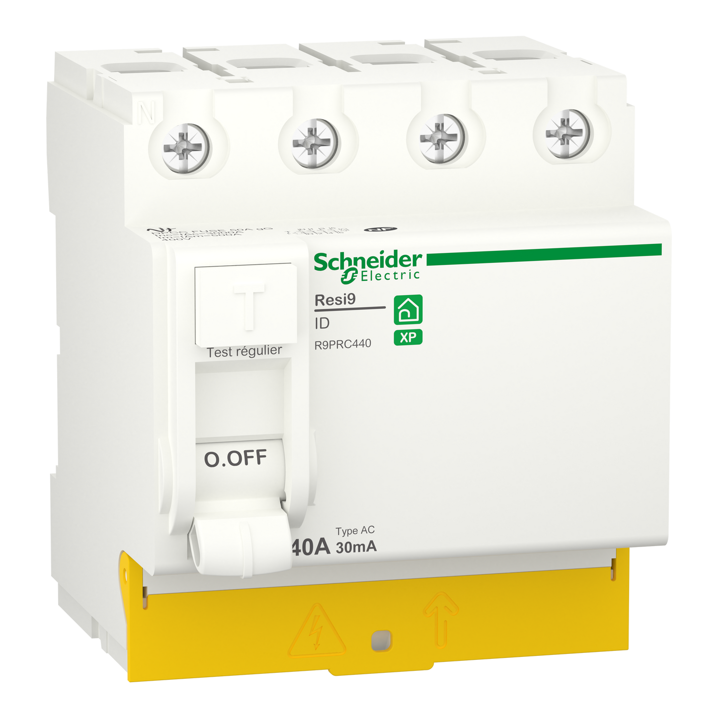 Schneider Electric-R9PRC440-Int Diff XP 4P 40A 30mA AC