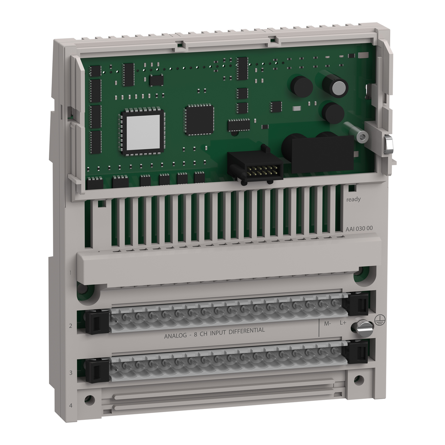Schneider Electric-170AAI03000-Modicon Momentum - entrée analogique distribuée - 8 entrées différentiel