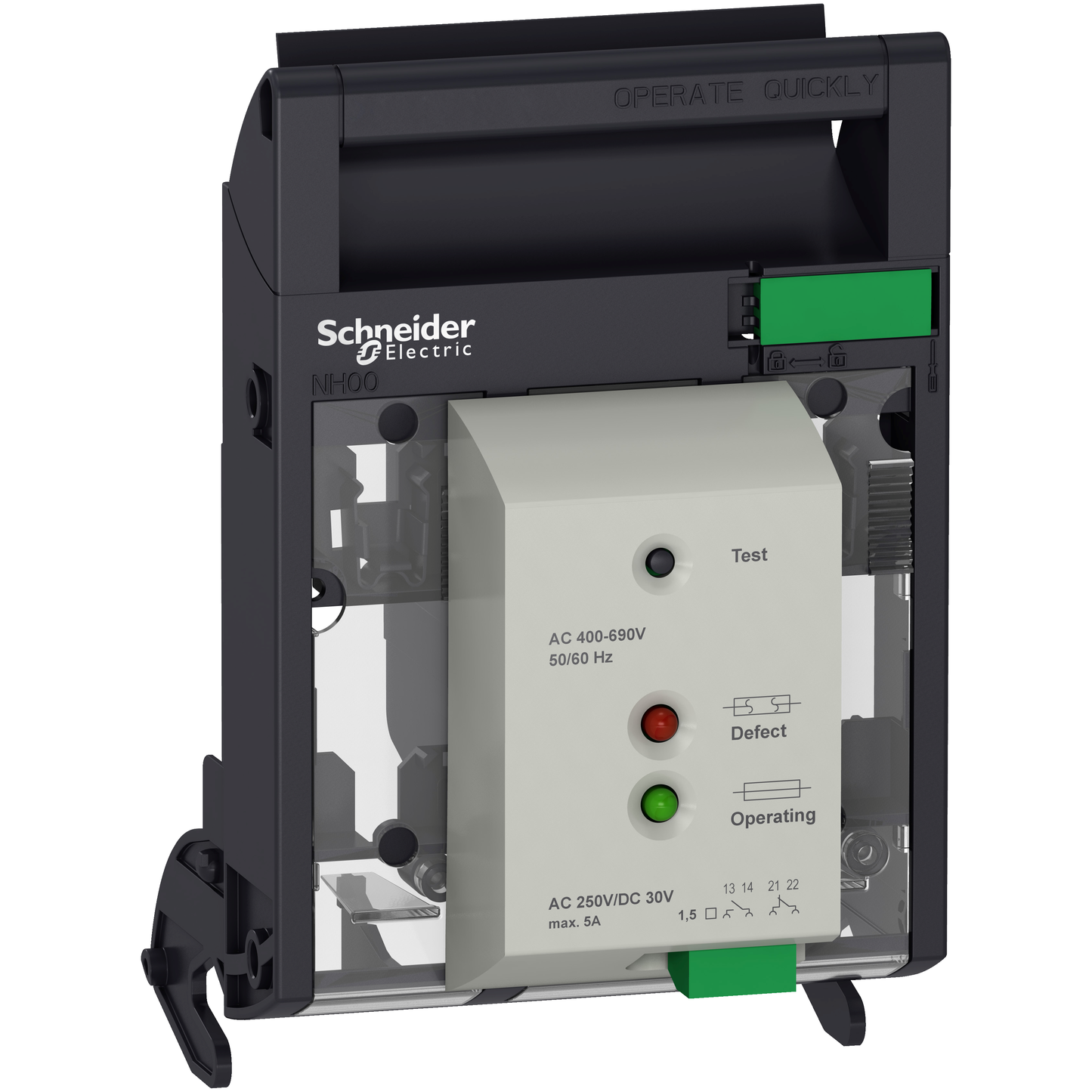 Schneider Electric-LV480810-Fupact ISFT160 - signalisation electronique fusion fusible