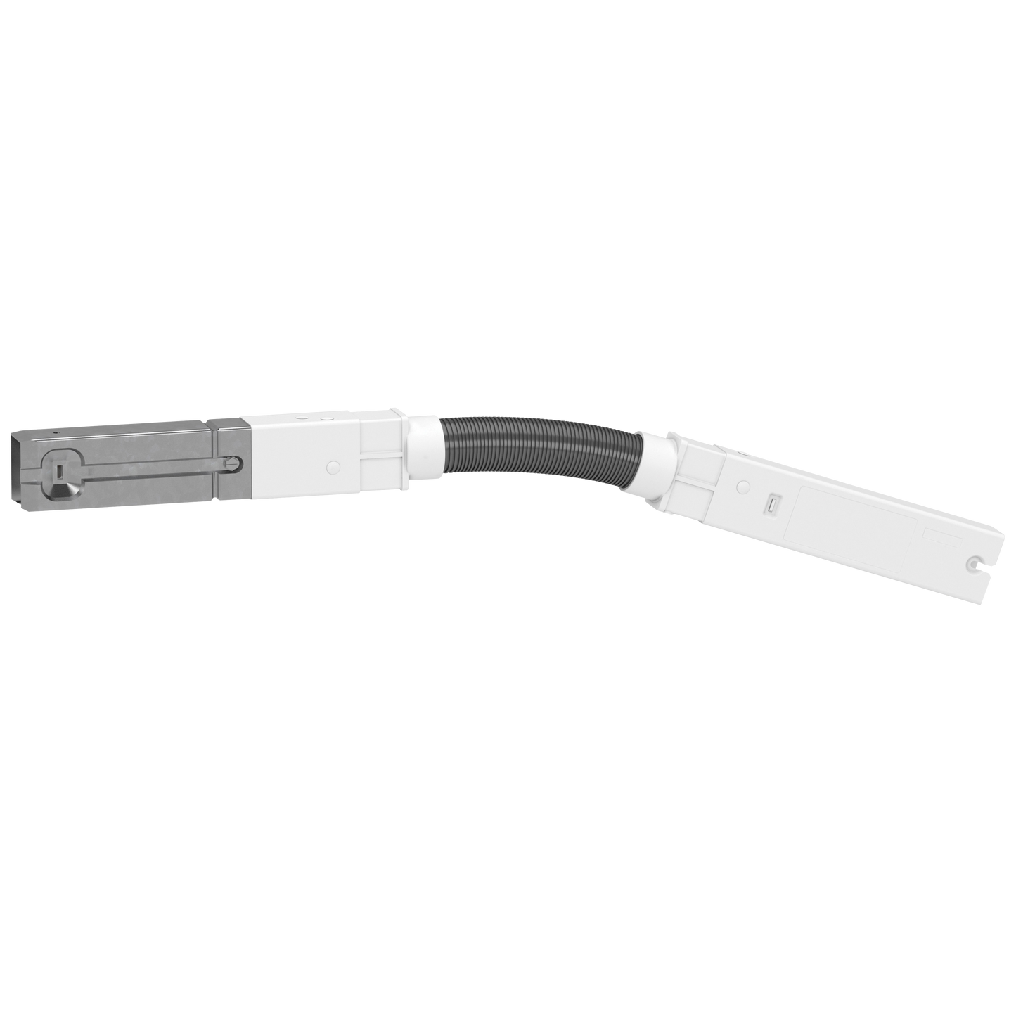 Schneider Electric-KBB40DF4405TW-Canalis KBB - élément flexible 40A - 0,5m blanc - 2x(3L+N)+PE - bus