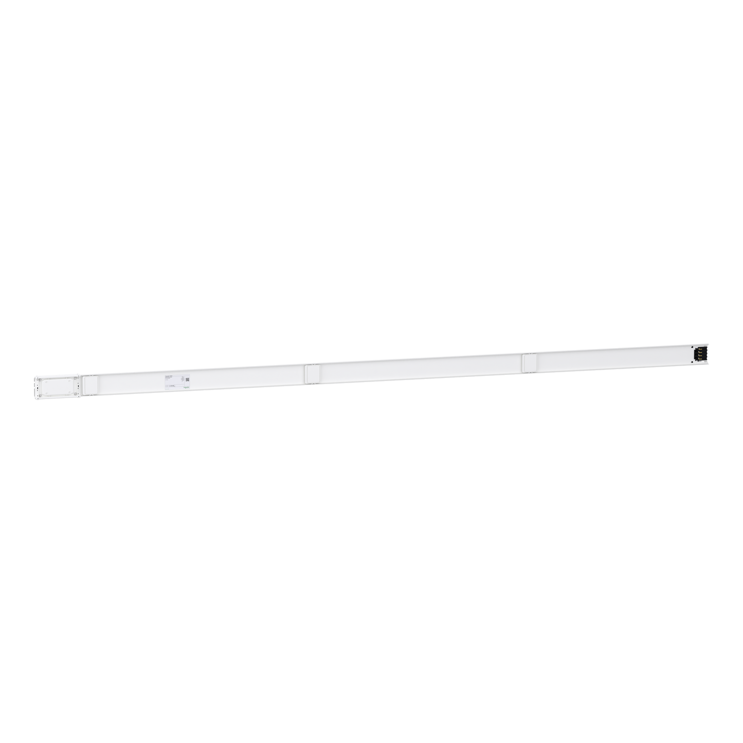 Schneider Electric-KNT63ED4303-Canalis KNT - élément droit 63A - 3m blanc 3 fenêtres + bus télétransmision