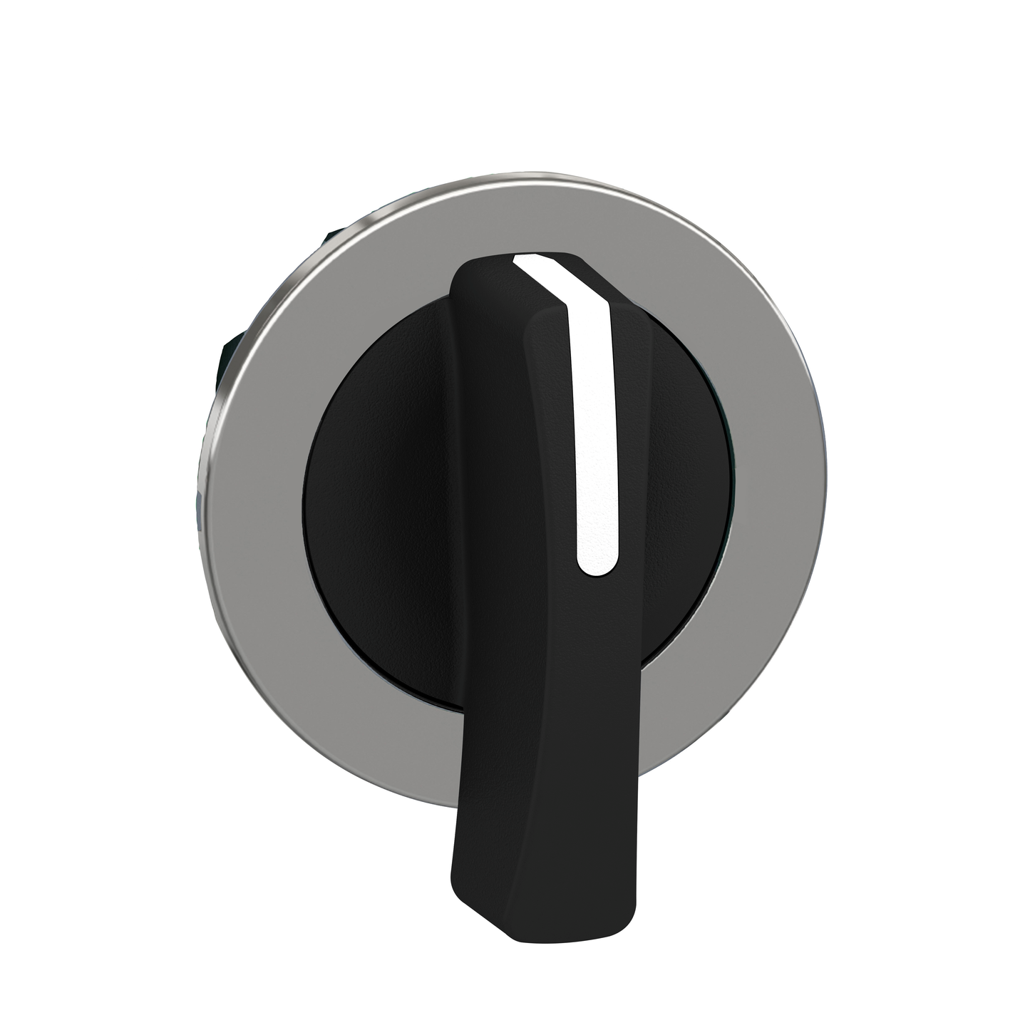 Schneider Electric-ZB4FJ8-Harmony XB4 - tête bouton tournant à crosse - flush - 3 pos rap DC - noir