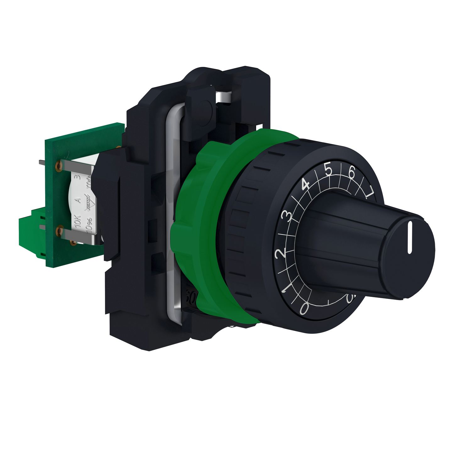 Schneider Electric-XB5AD912R47K-Harmony XB5 - potentiomètre complet - Ø22 - 47k? - raccordement sur bornier