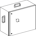 Schneider Electric-KSB250DC5TRE-Canalis KSB - coffret de dérivation 250A pour Compact NSX TRE - 3L+PEN