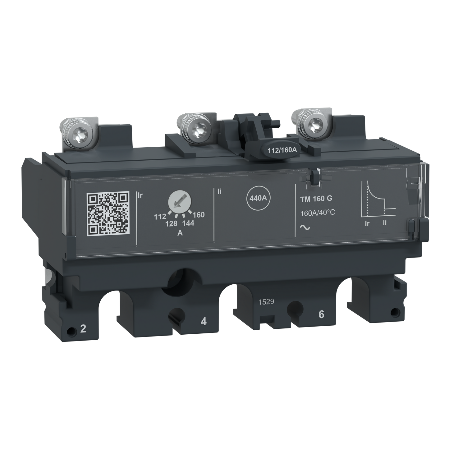 Schneider Electric-C163MG160-Décl. TMG 160A 3P3D NSX160