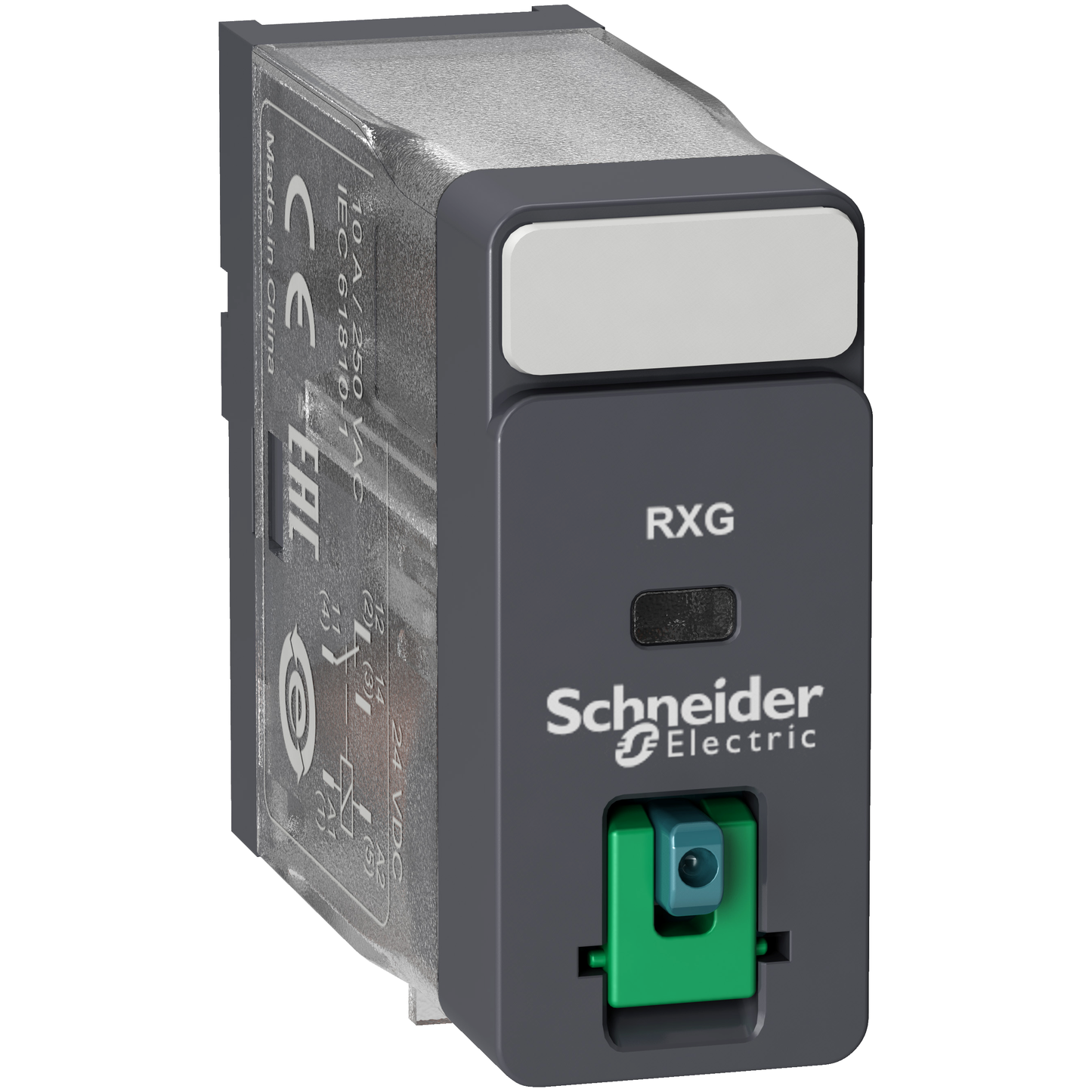 Schneider Electric-RXG11BD-box of 10 * relais RXG 1OF 10A 24VDC