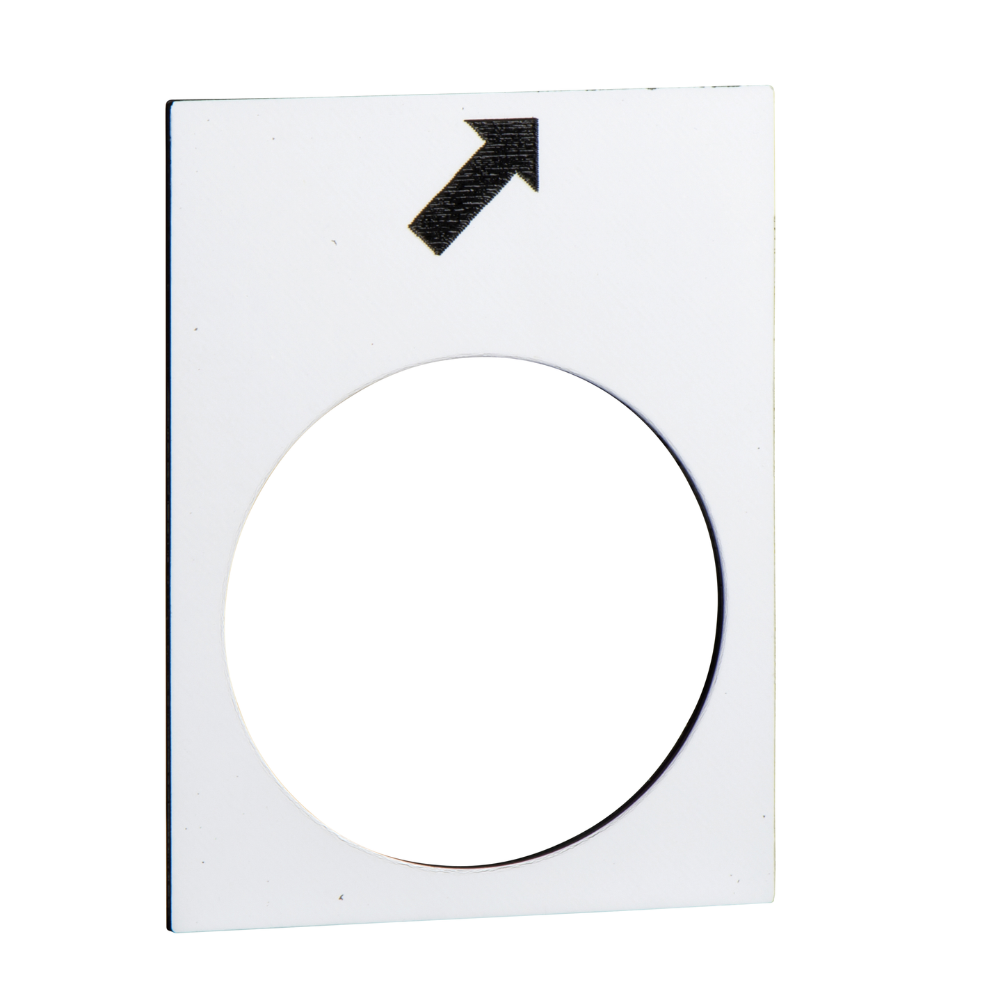 Schneider Electric-ZB2BY4963-Harmony - étiquette - 30x40mm - blanc - avant PV