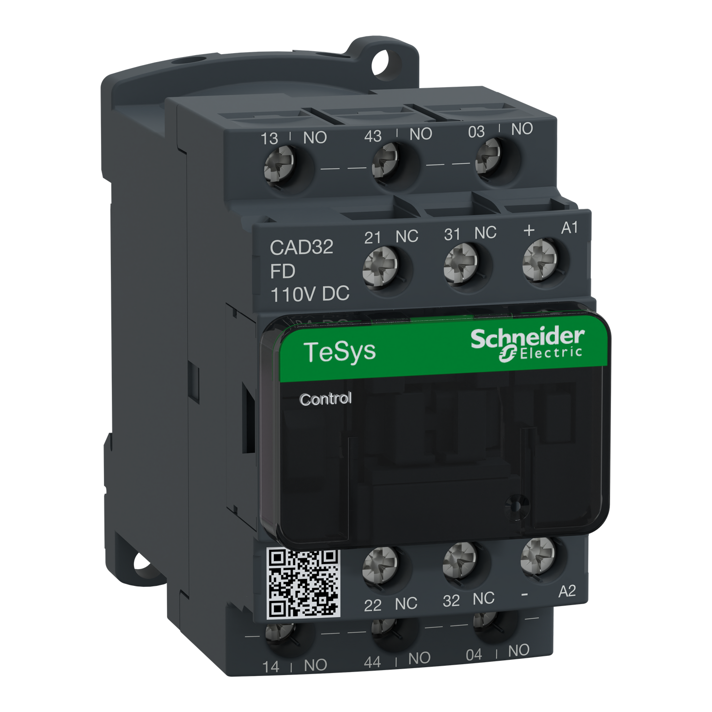 Schneider Electric-CAD32FD-TeSys CAD32 - contacteur - 3F+2O - instantané - 10A - 110Vcc