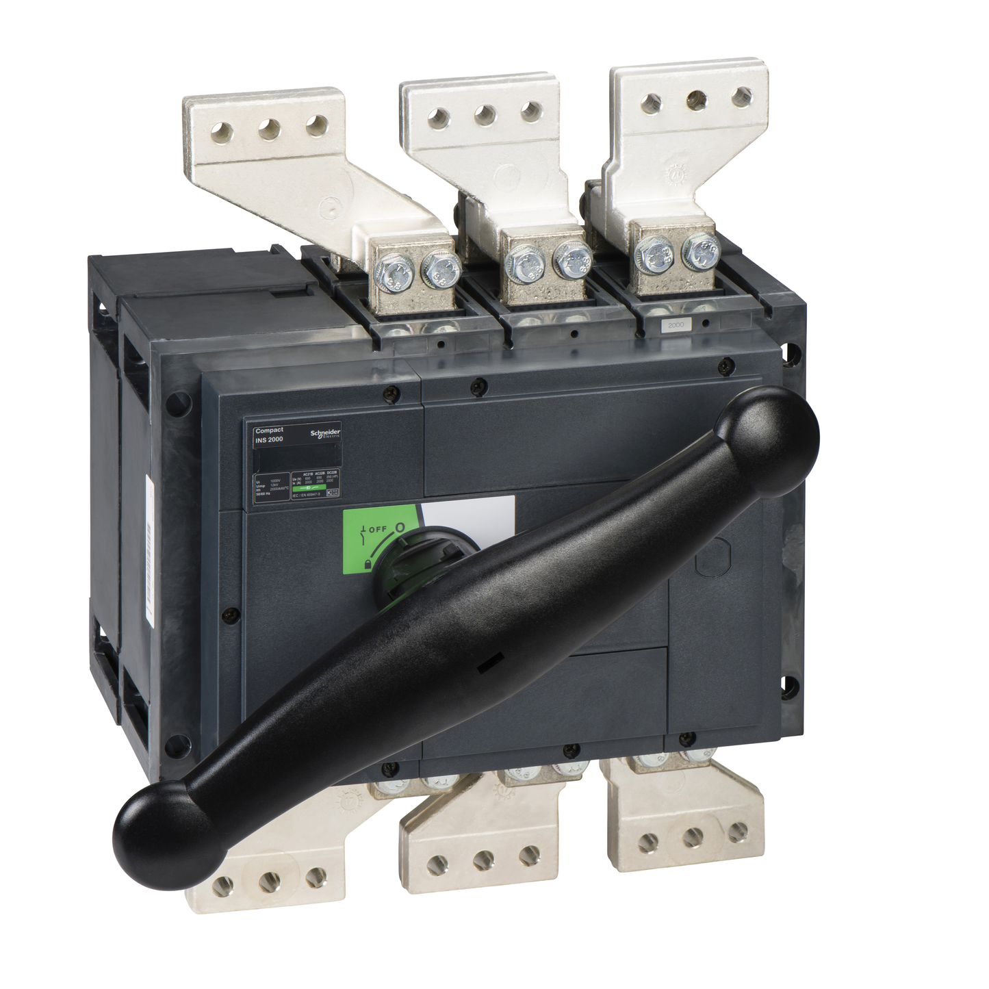 Schneider Electric-31338-ComPact INS - InterPact - interrupteur sectionneur INS2000 - 2000A - 3P