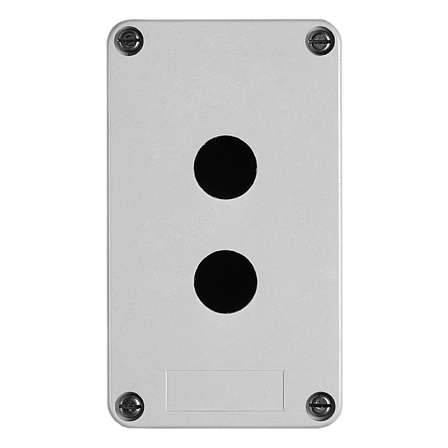 Schneider Electric-XAPA1120H2-Harmony - Boite a boutons vide xapa plastique 2 percages horizontaux spec h2
