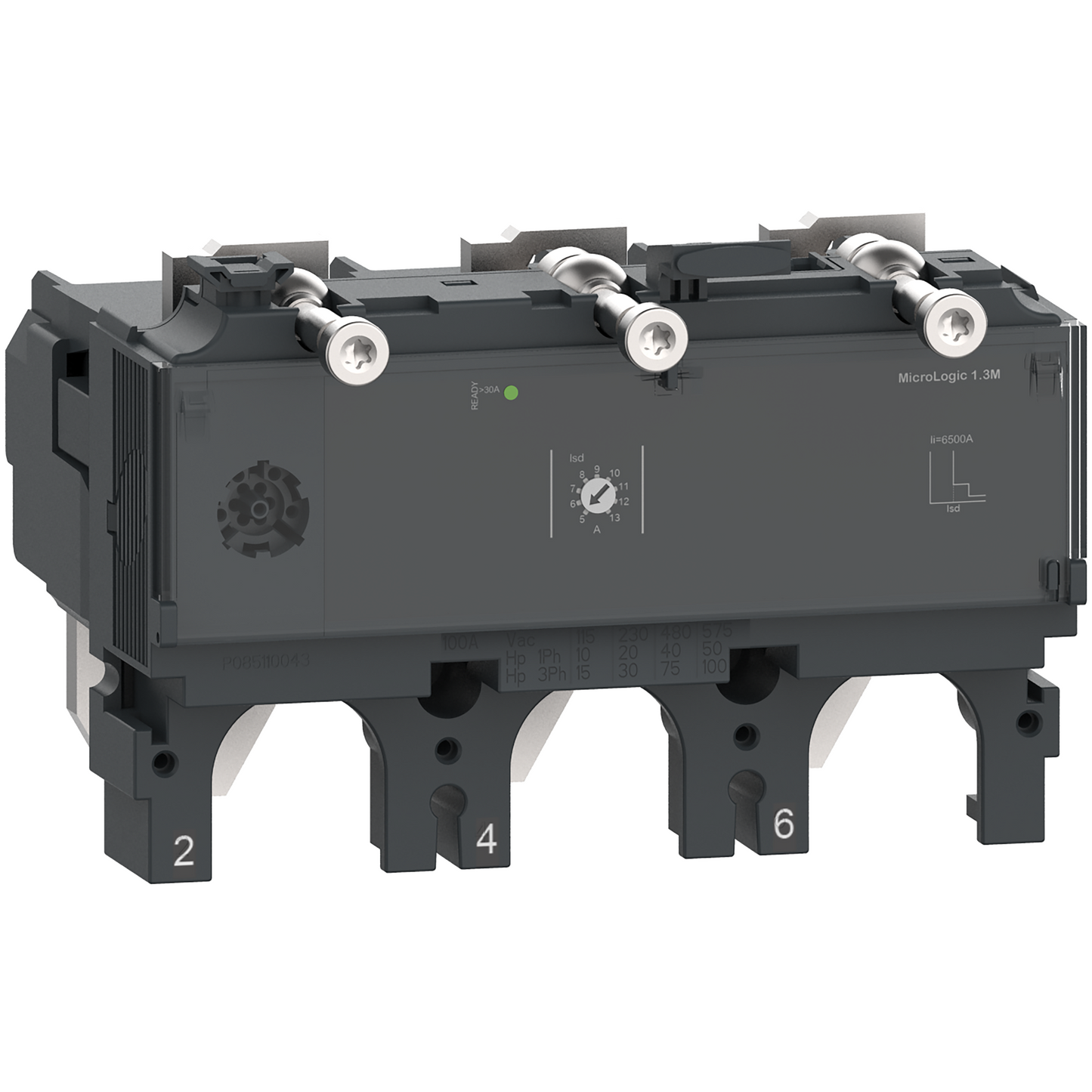 Schneider Electric-C4031M320-ComPacT NSX - Déclencheur MicroLogic 1.3 M 320A - 3P3D pour NSX400-630