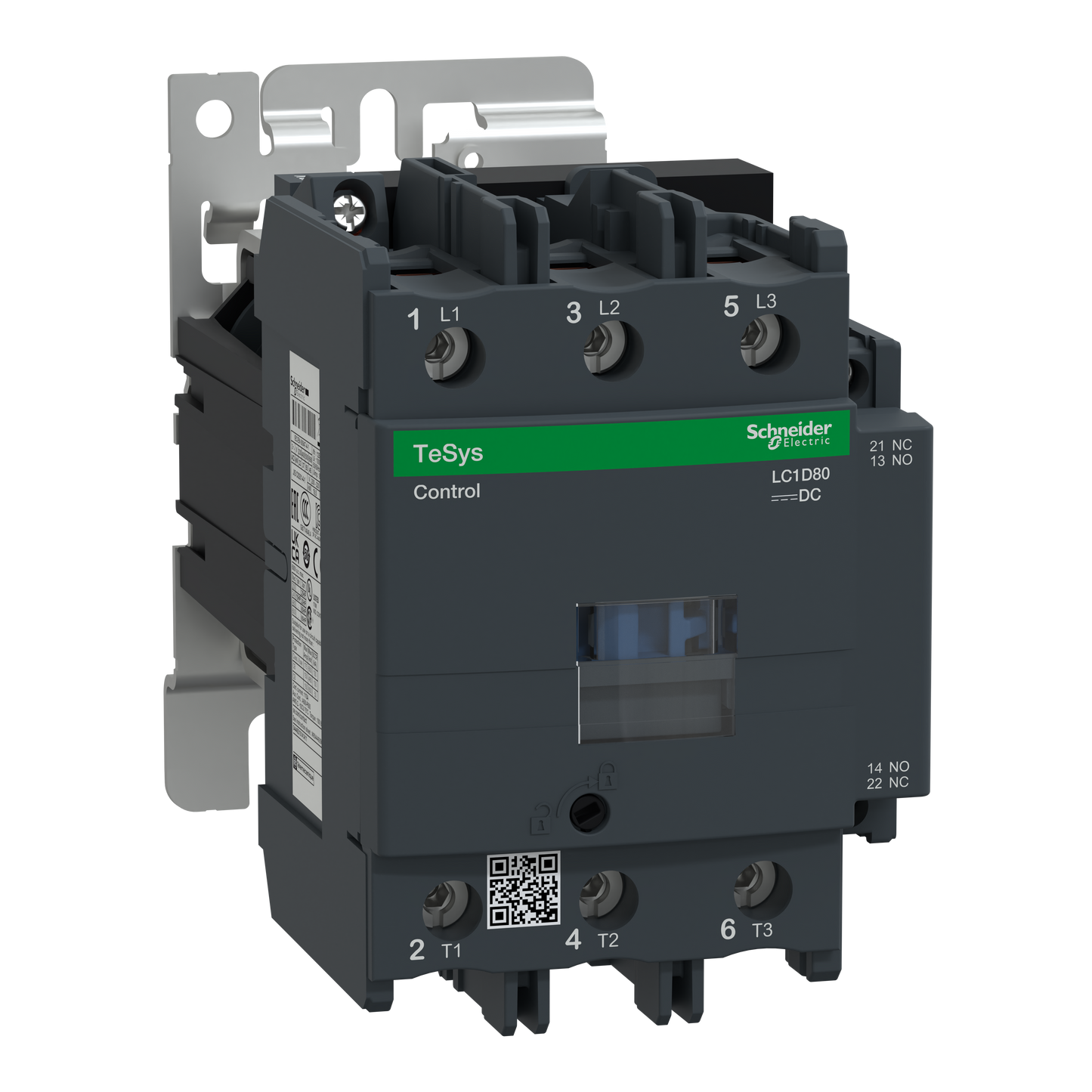 Schneider Electric-LC1D80FW-CONT 80A 1F 1O 110VCC LPL