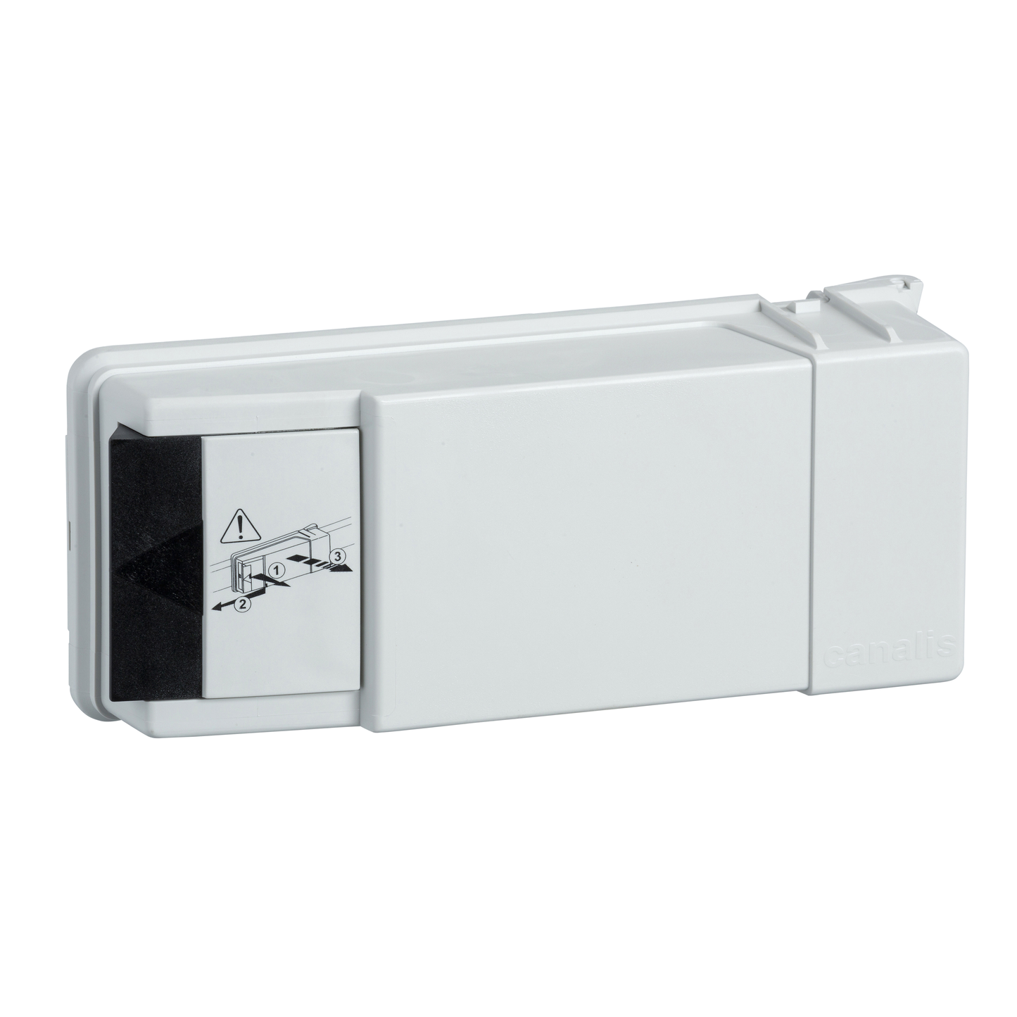 Schneider Electric-KBC16DCF40-Canalis KB - connecteur dérivation 16A - fusible NF 8.5x31.5 - 3L+N+PE