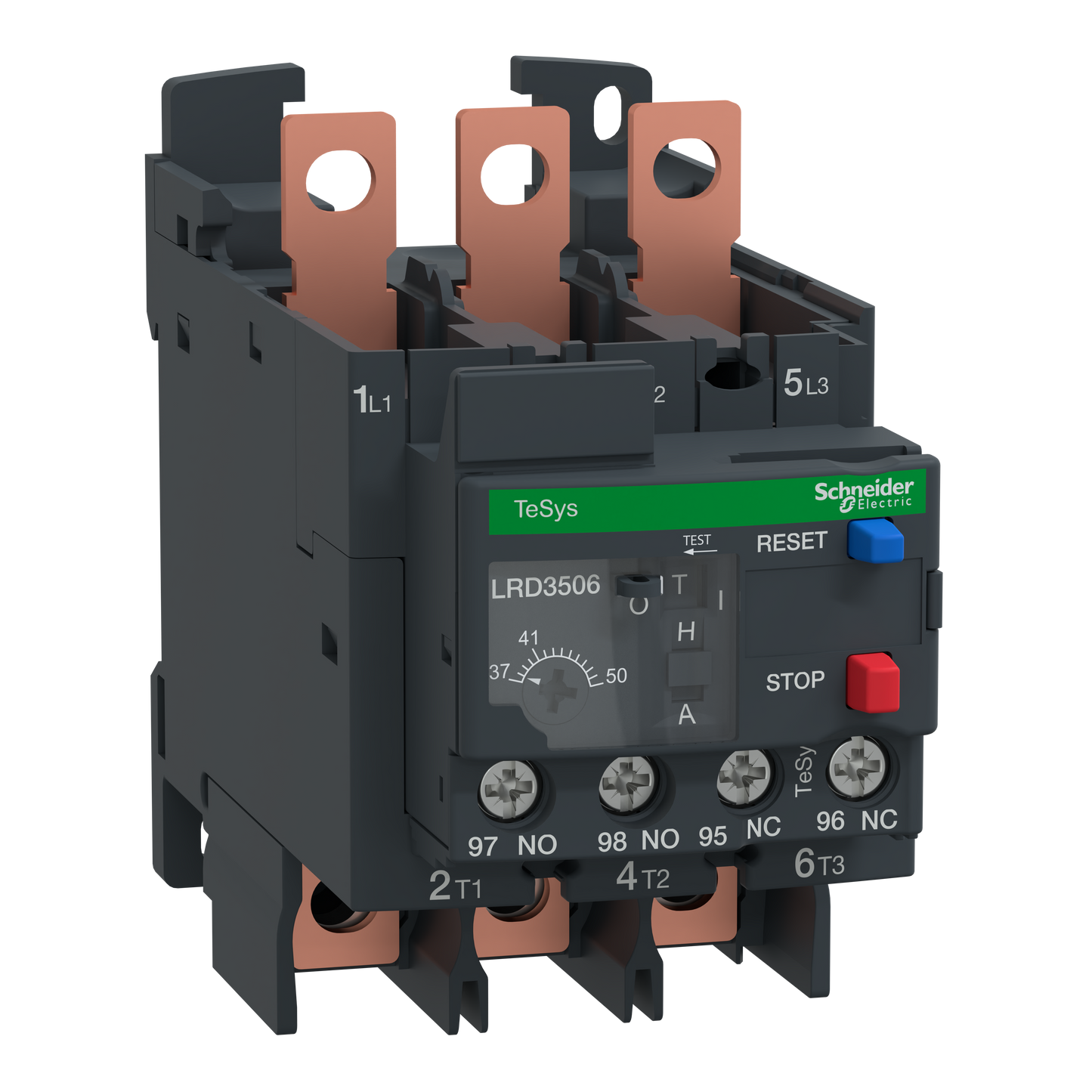 Schneider Electric-LRD3506-TeSys LRD - relais de protection thermique - 37..50A - classe 10A