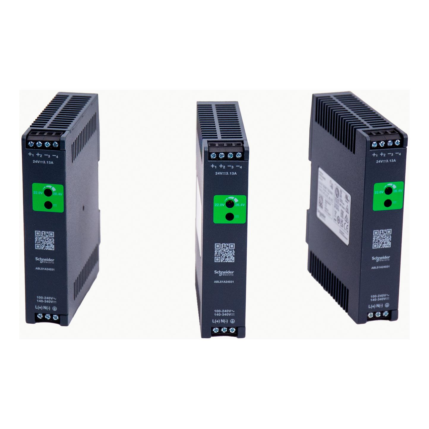 Schneider Electric-MD2ALIM24X3-Lot ALIM 24V 3.1A 60W