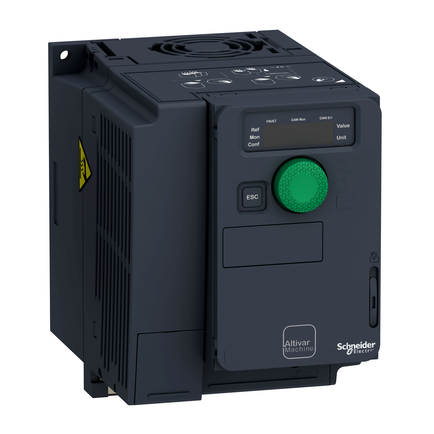 Schneider Electric-ATV320U06N4C-Altivar Machine - variateur - 0,55kW - 380/500V tri - compact - CEM - IP20