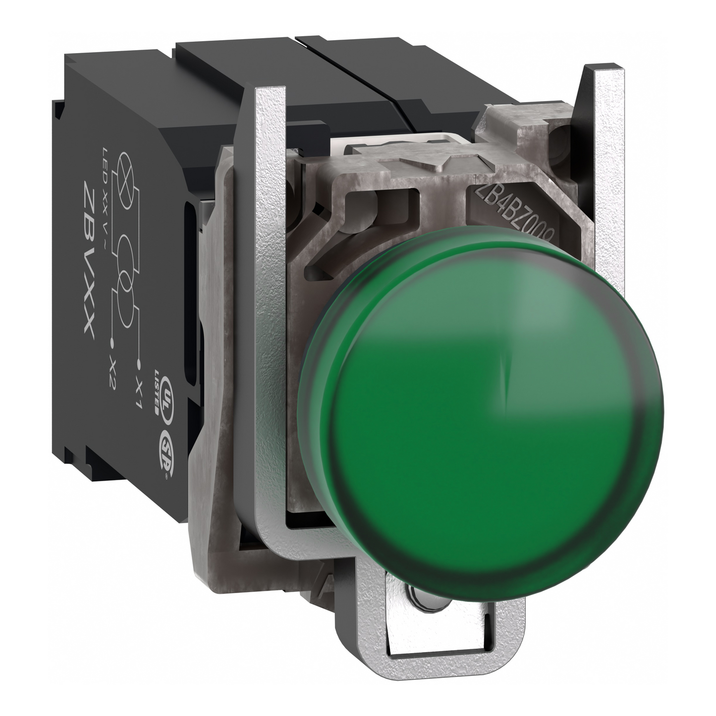 Schneider Electric-XB4BV5B3-VOYANT VERT A DEL INTEGRE