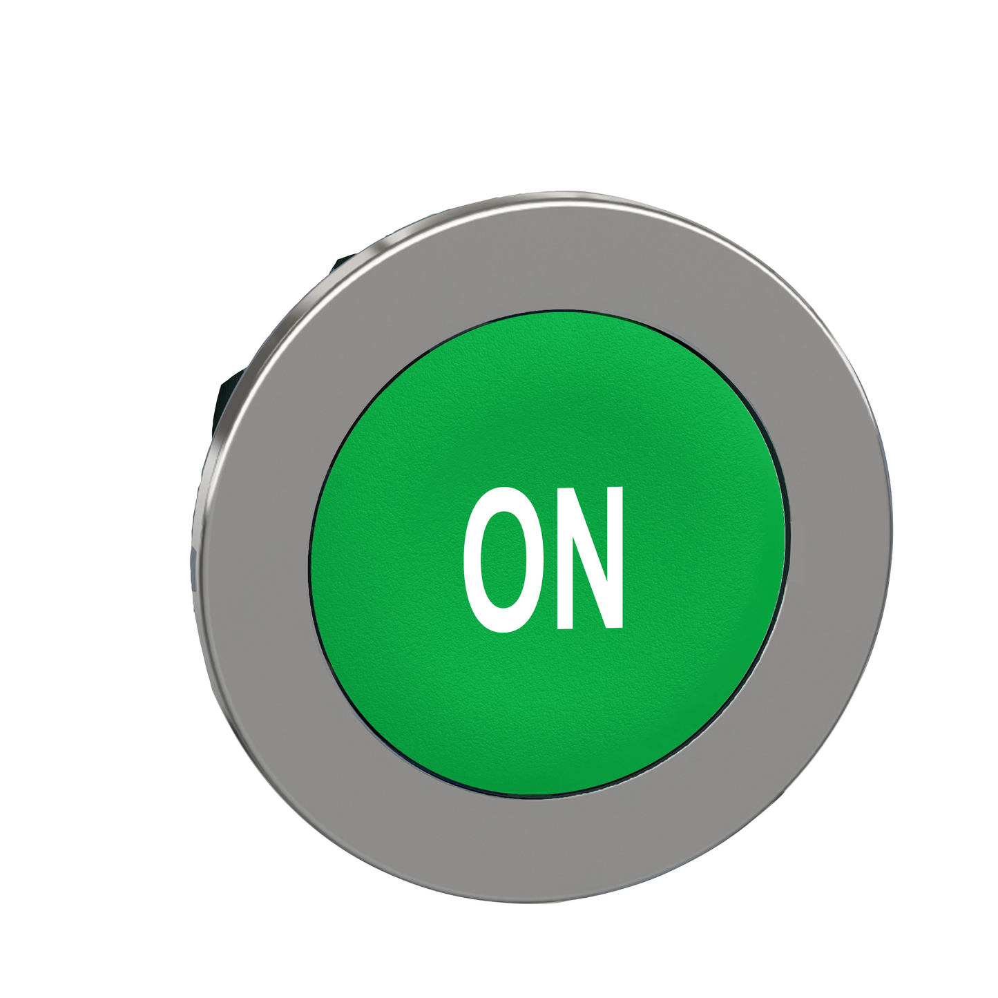Schneider Electric-ZB4FA341-Harmony XB4 - tête bouton poussoir à impulsion - flush - marqué - vert
