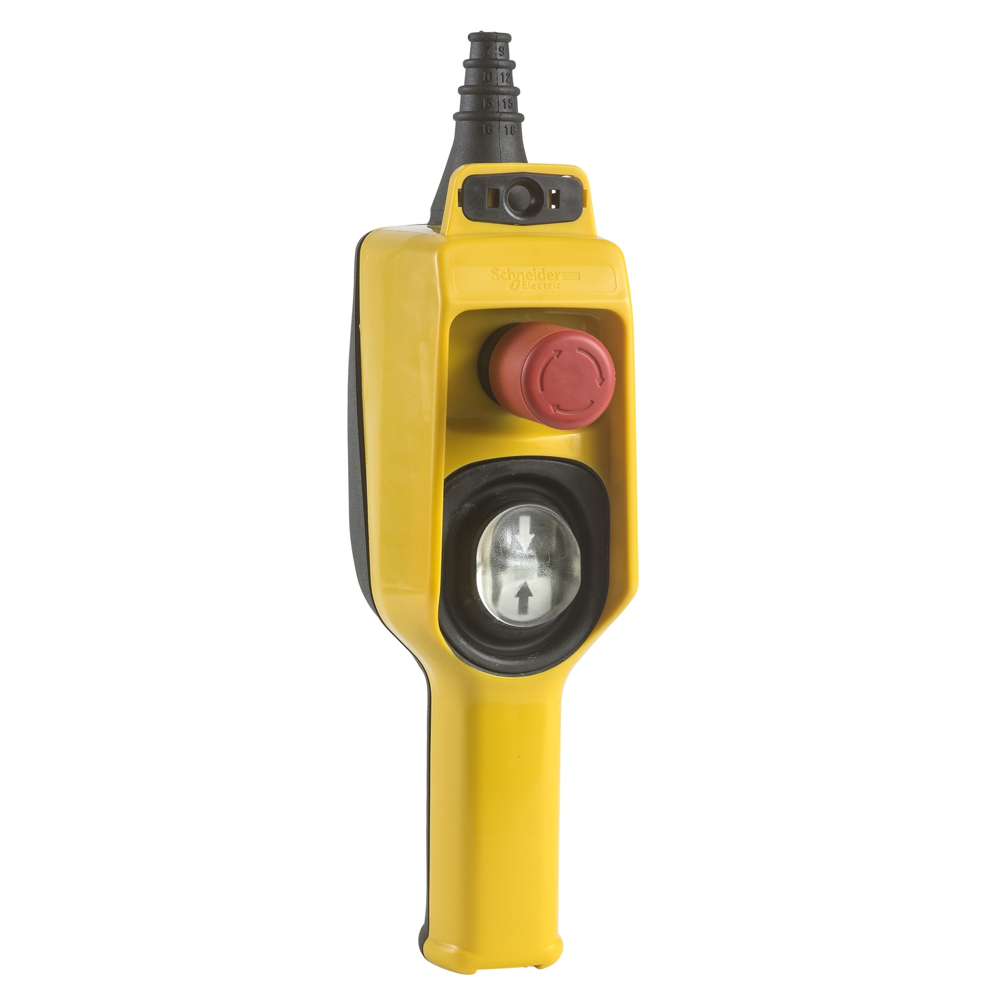 Schneider Electric-XACD22A0105-Harmony XACD - boîte pendante - 1 bouton à bascule 1 arrêt d'urgence