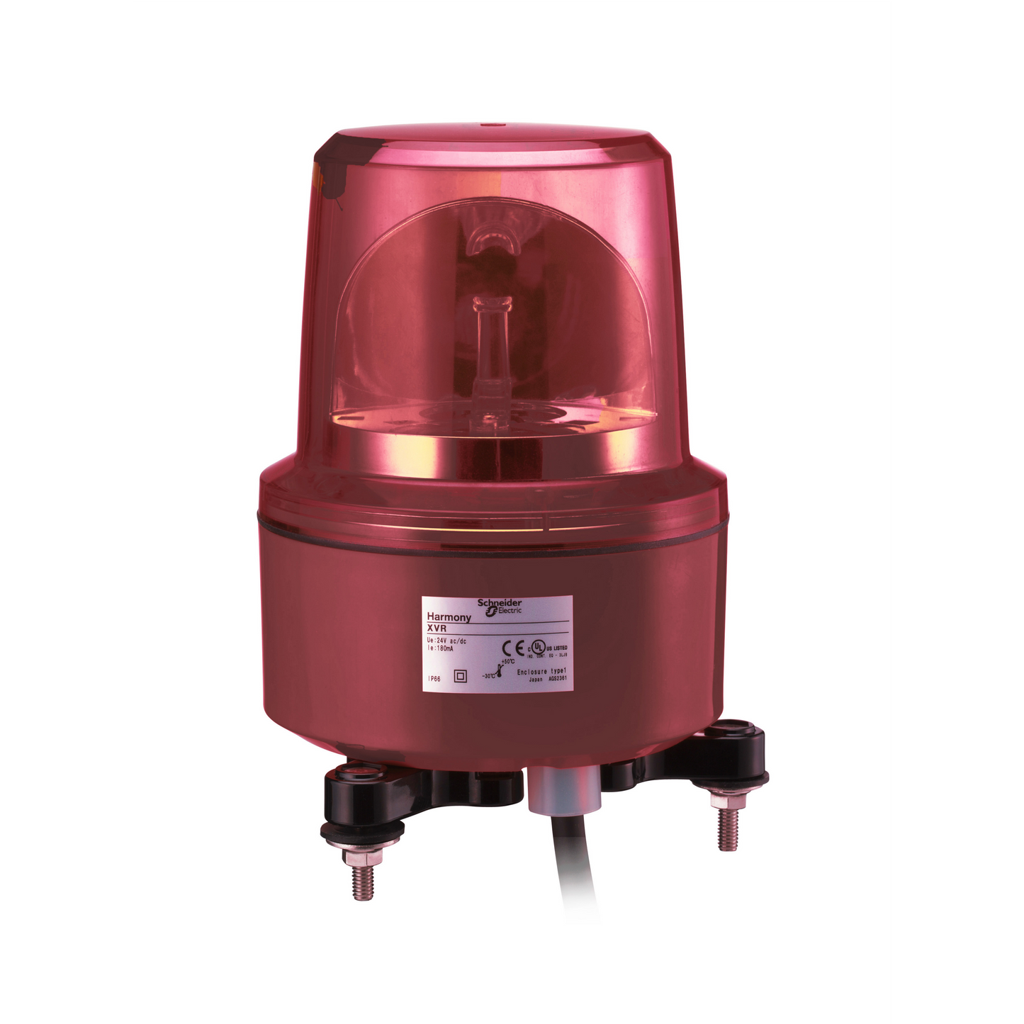 Schneider Electric-XVR13M04L-Harmony - Feu rotatif roug, equipe de del, 230V
