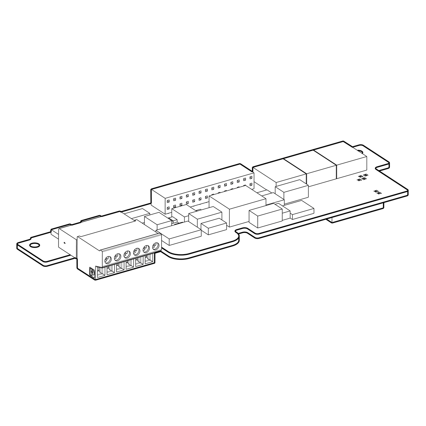 Schneider Electric-VW3A3407-Altivar - carte d'interface de codeur - avec sorties push-pull - 24Vcc