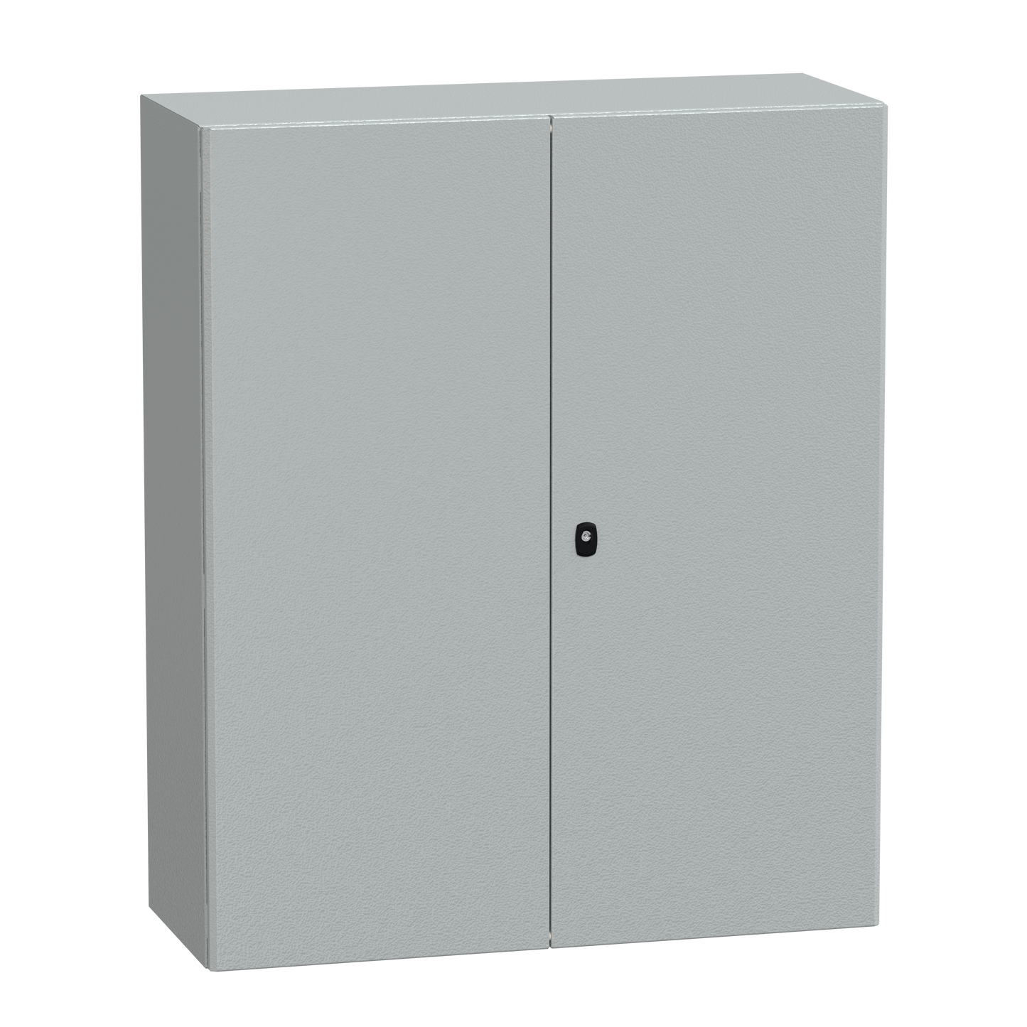 Schneider Electric-NSYS3D121040DP-PanelSeT S3D - Enveloppe acier - H1200xL1000xP400 - châssis plein - 2 portes