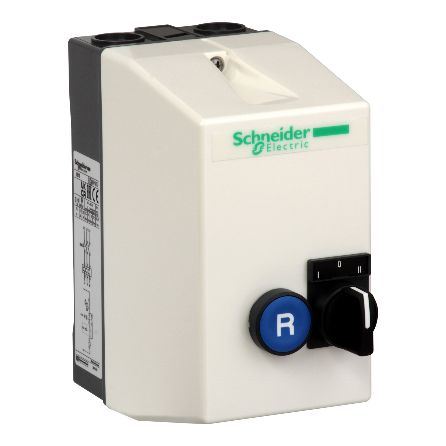 Schneider Electric-LE1D12V7A09-TeSys LE1D - démarreur en coffret - 12A - bobine 400Vca