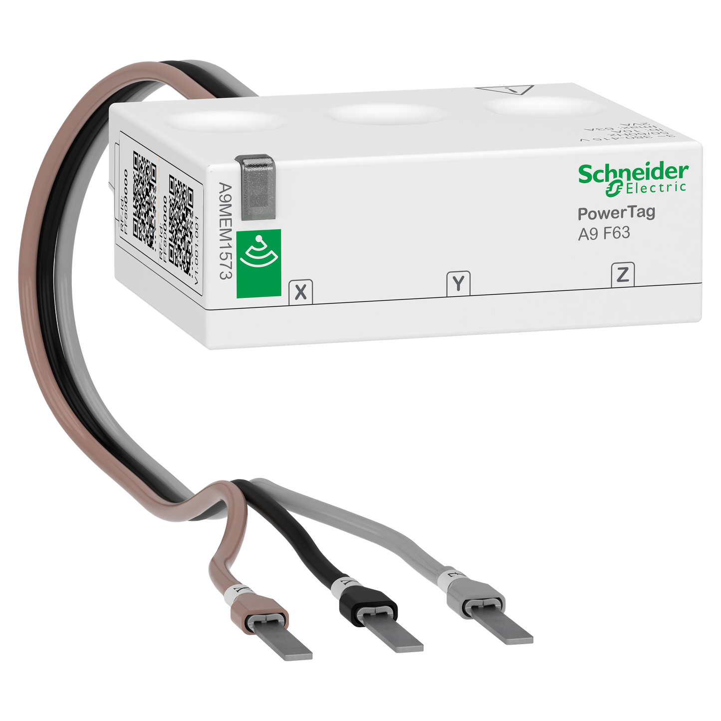 Schneider Electric-A9MEM1573W-W-Capteur mes. RF 3P 63A Flex