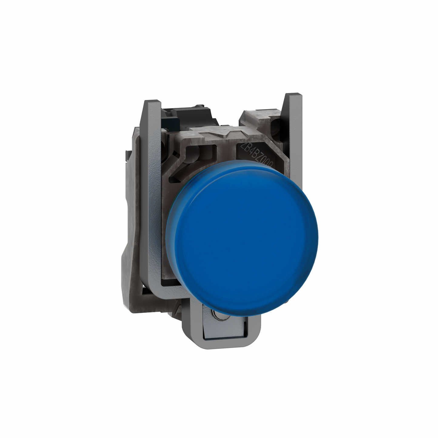 Schneider Electric-XB4BVG6-Harmony XB4 - voyant lumineux DEL - Ø22 - bleu - 120V - vis étrier