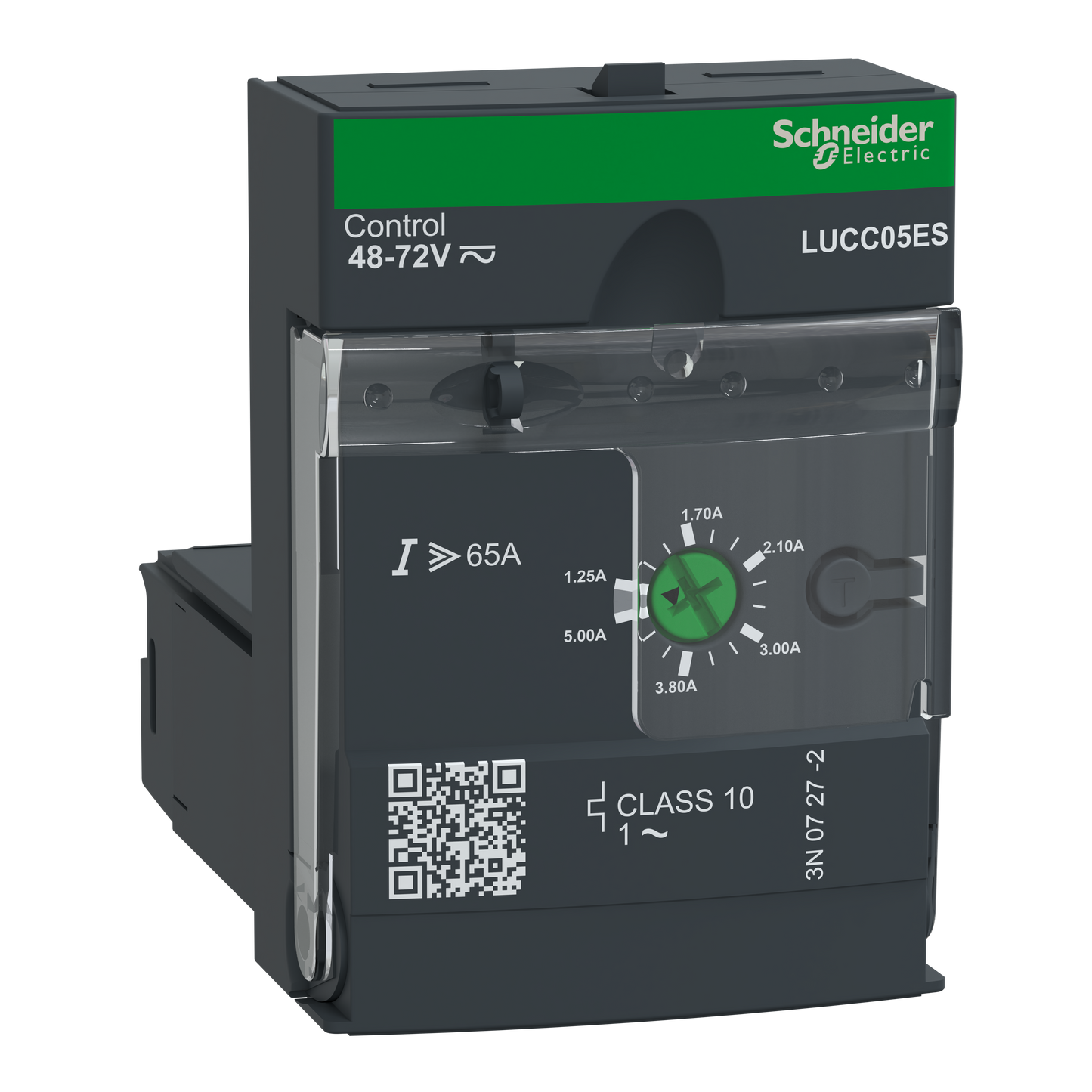 Schneider Electric-LUCC05ES-TeSys LUCC - unité de contrôle évolutif - classe 10 - 1,25..5A- 48..72Vcc/ca