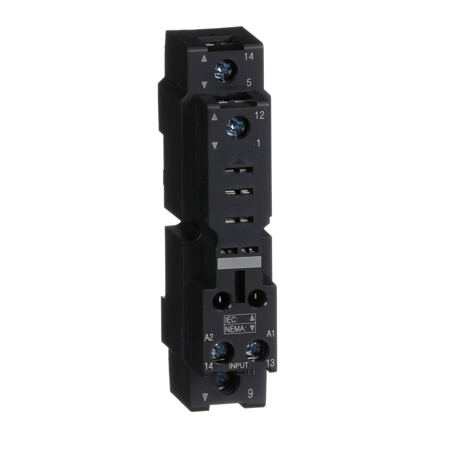 Schneider Electric-RPZF1-Harmony Relay RP - embase mixte - pour relais 1OF - raccordement vis -étrier
