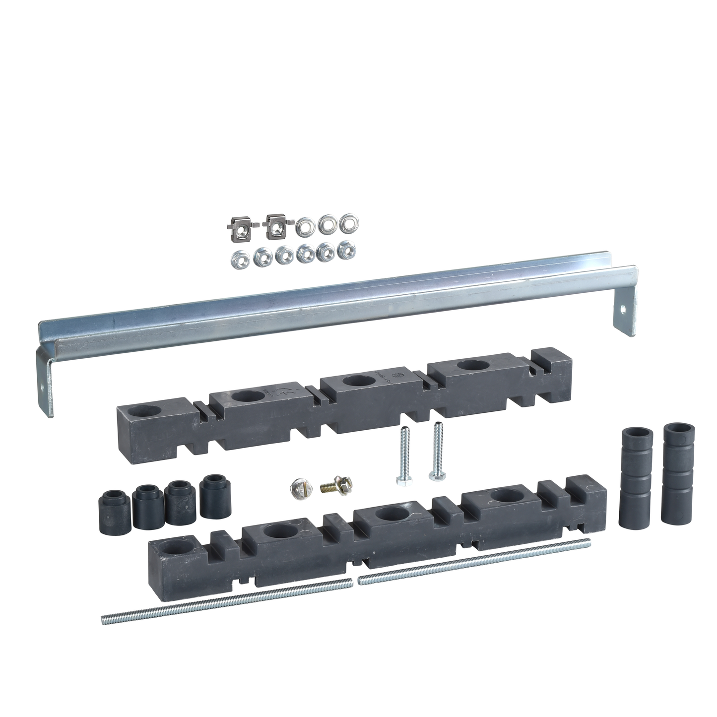 Schneider Electric-NSYBHS500-PrismaSeT HD - 3 support barres horizontales - 3200A - L500mm