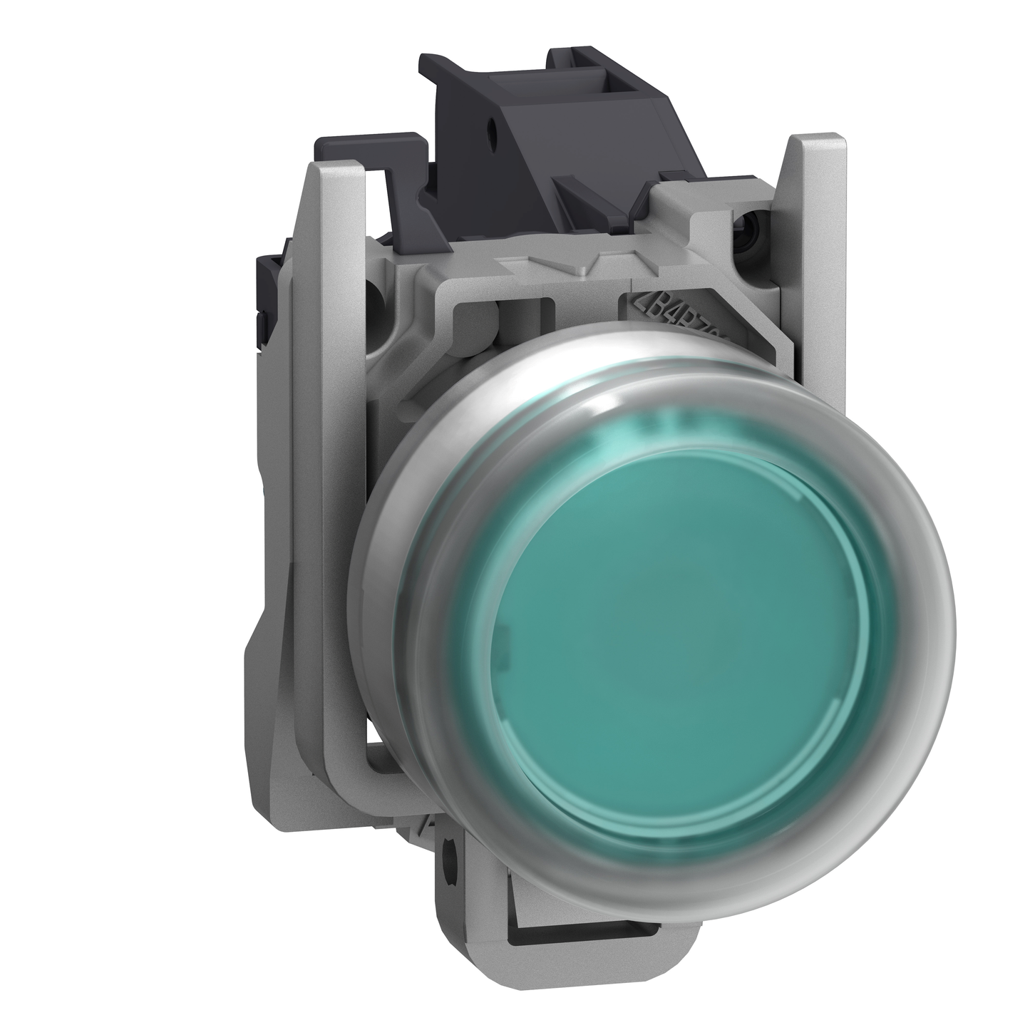 Schneider Electric-XB4BP381GEX-Harmony XB4 - bouton poussoir à impulsion Atx gaz - Ø22 - pour étiq - vert - 1F