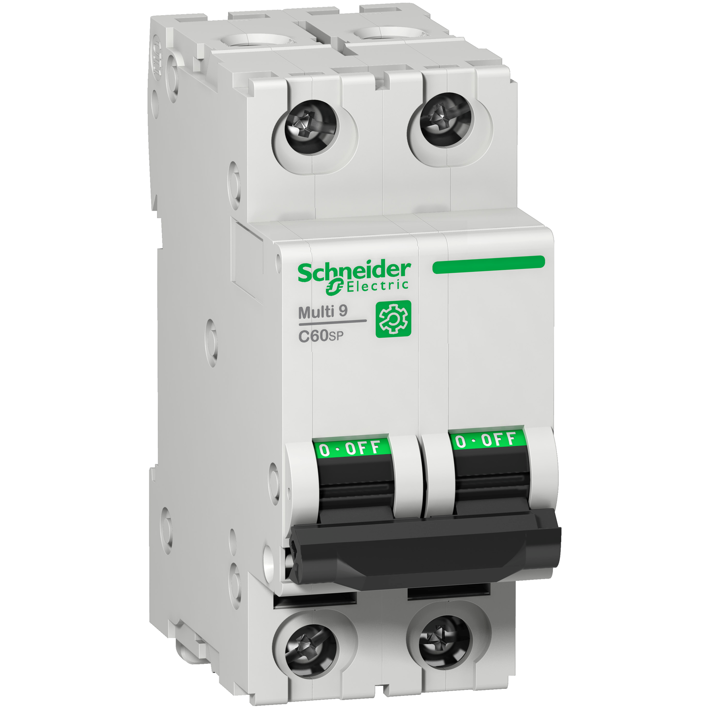 Schneider Electric-M9F21201-Multi9 C60SP - disjoncteur - 2P - B 1A - 10kA - 480Y/277V - UL1077