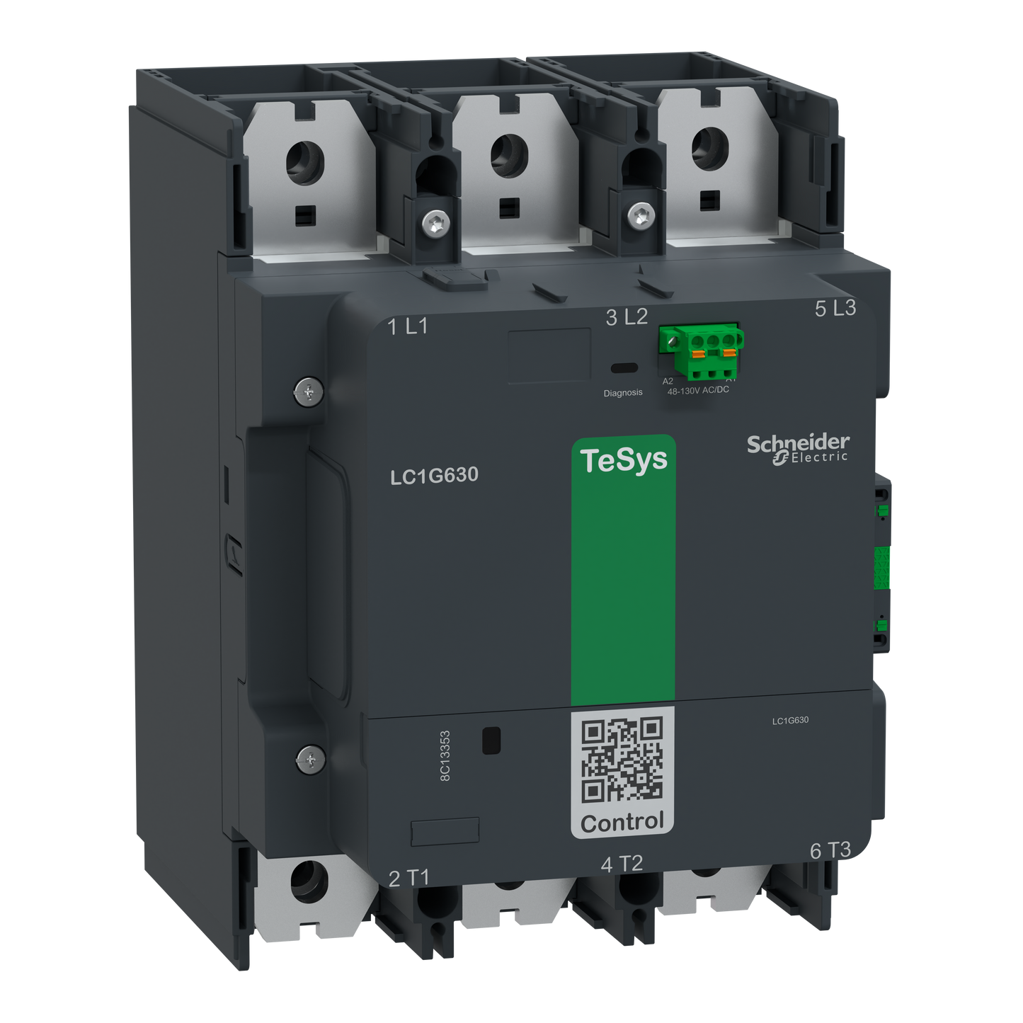 Schneider Electric-LC1G630KUEN-Contacteur TeSysG630 3P Standard 100-250V ACDC