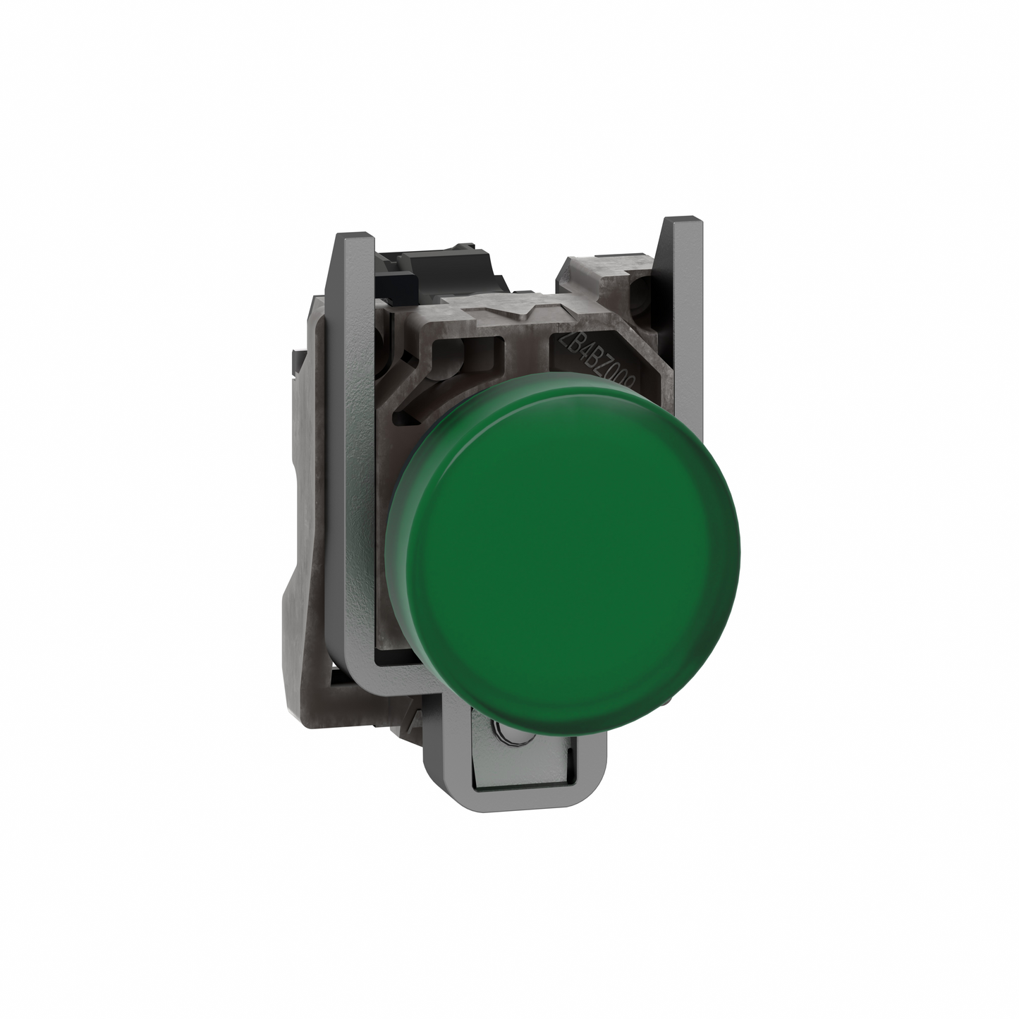 Schneider Electric-XB4BVG3-Harmony XB4 - voyant lumineux DEL - Ø22 - vert - 120V - vis étrier