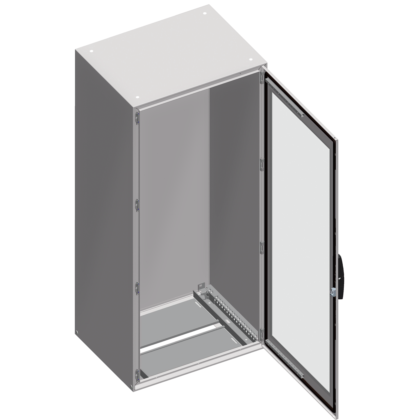 Schneider Electric-NSYSM18640T-PanelSeT SM - armoire monobloc - 1 porte transparente - 1800x600x400mm