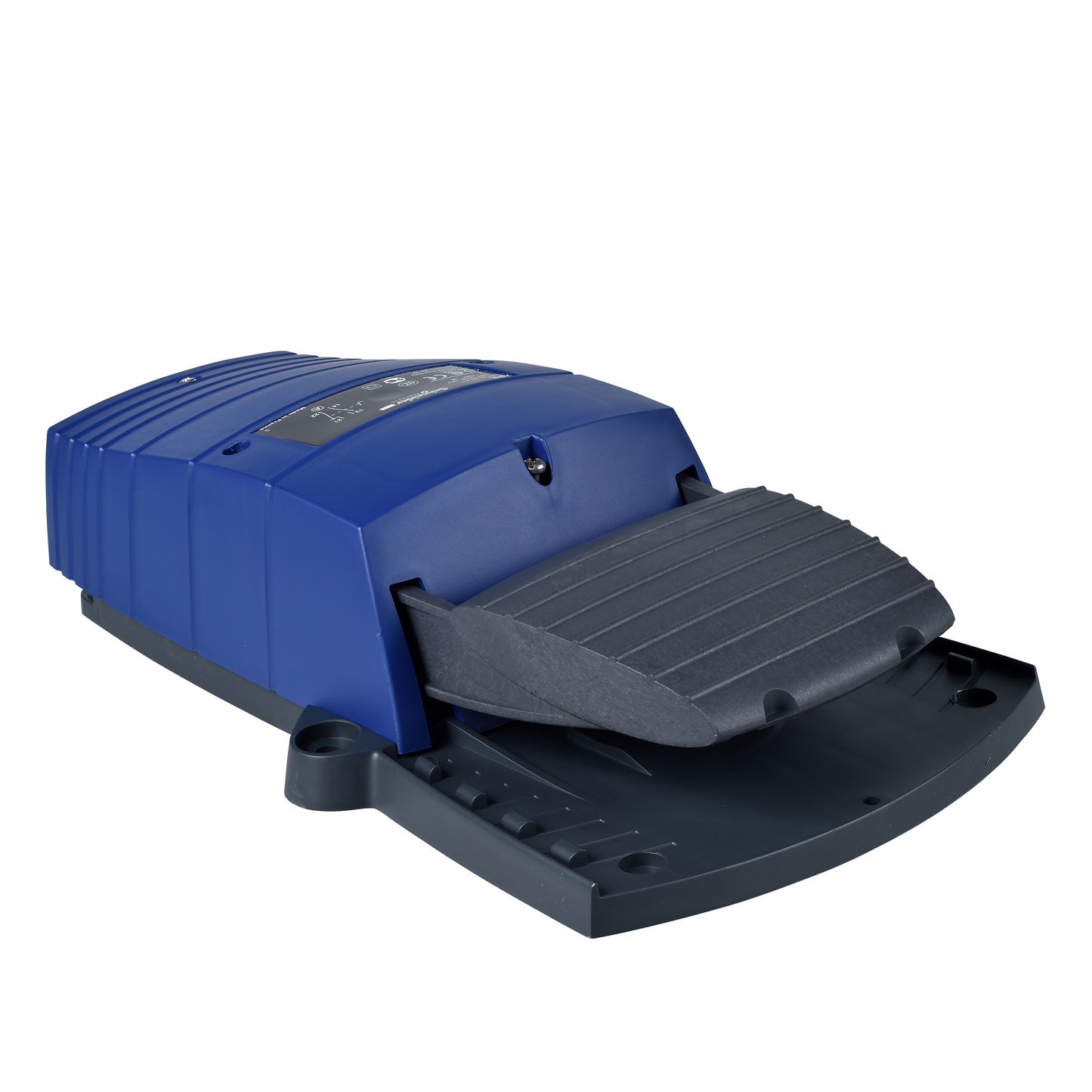 Schneider Electric-XPEB211-Preventa XPEB - inter. à pied - simple - sans capot - plast.- bleu - 2O+2F