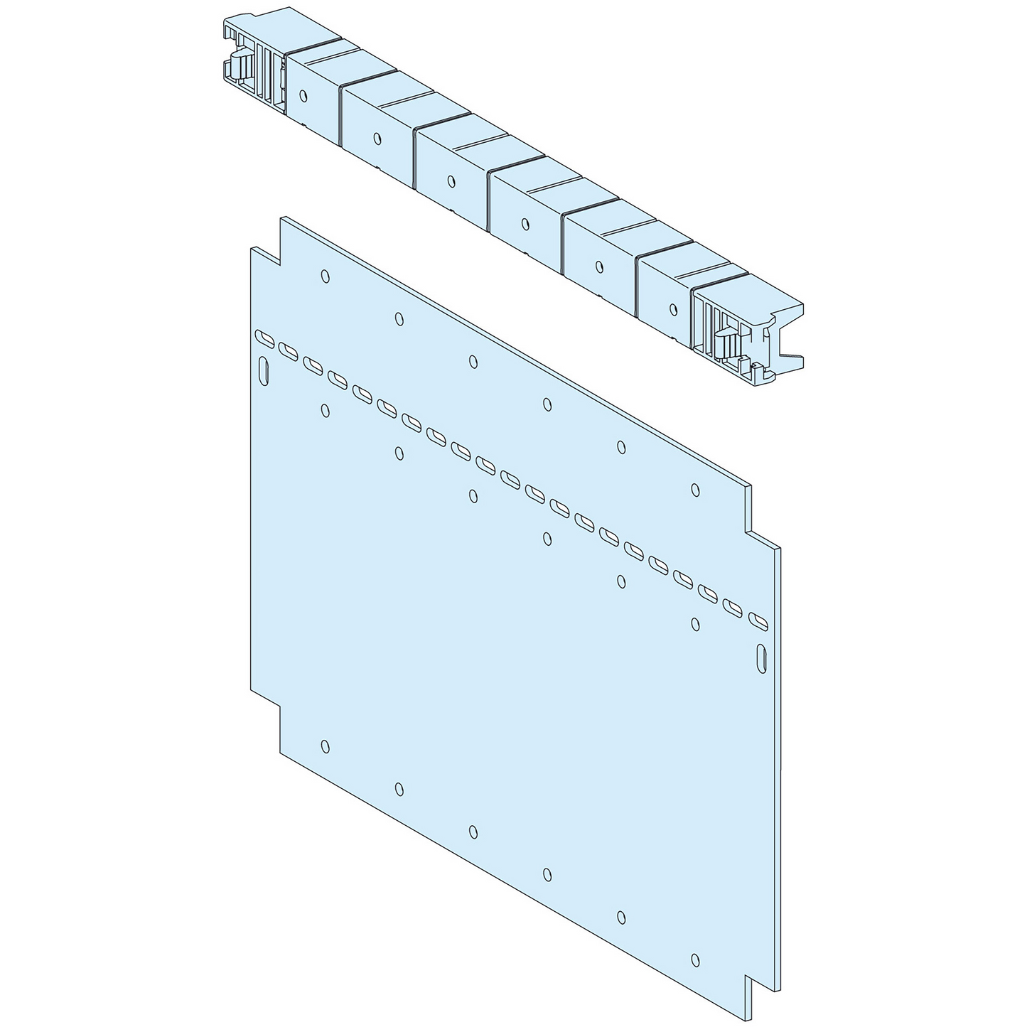 Schneider Electric-LVS04952-Passe-câbles UF 5-6M Forme 4