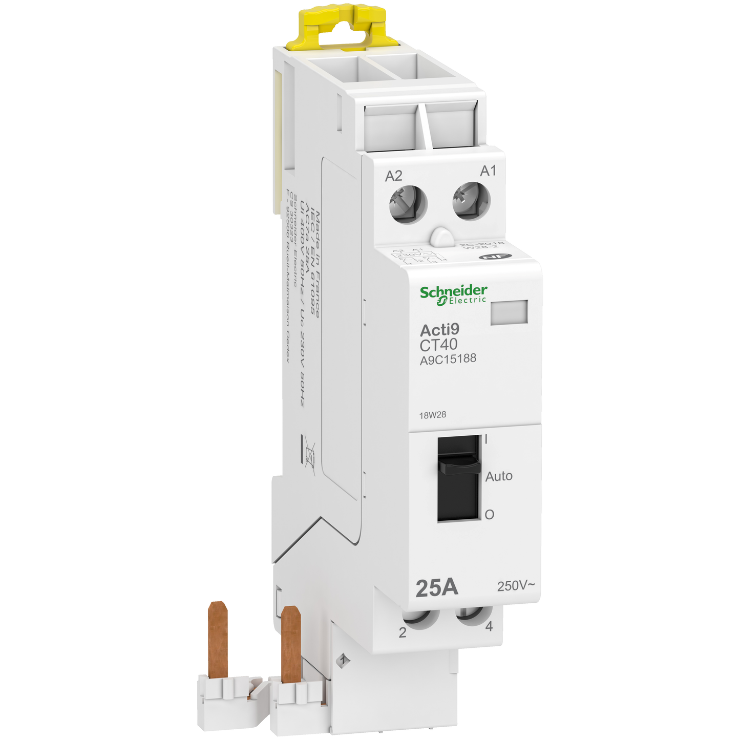 Schneider Electric-A9C15188-iDT40 CT 25A select 2P 2O 230V