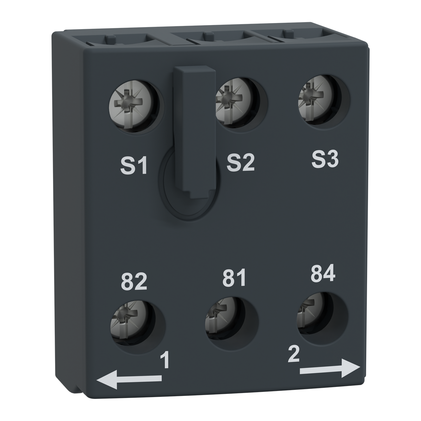 Schneider Electric-LU9MR1-TeSys U - bornier de commande - pour départ-moteur inverseur TeSys U