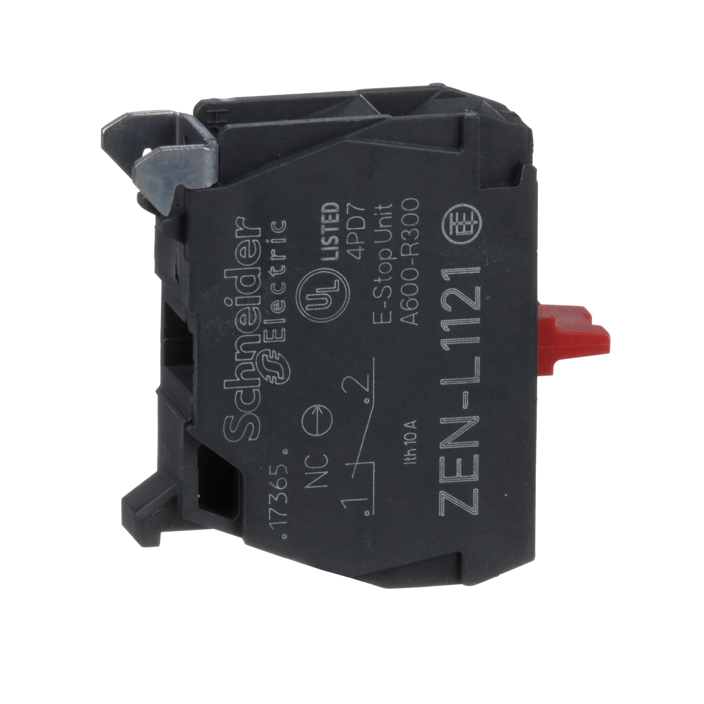 Schneider Electric-ZENL1121-Harmony XAL - bloc contact O pour boite - raccordement vis étrier