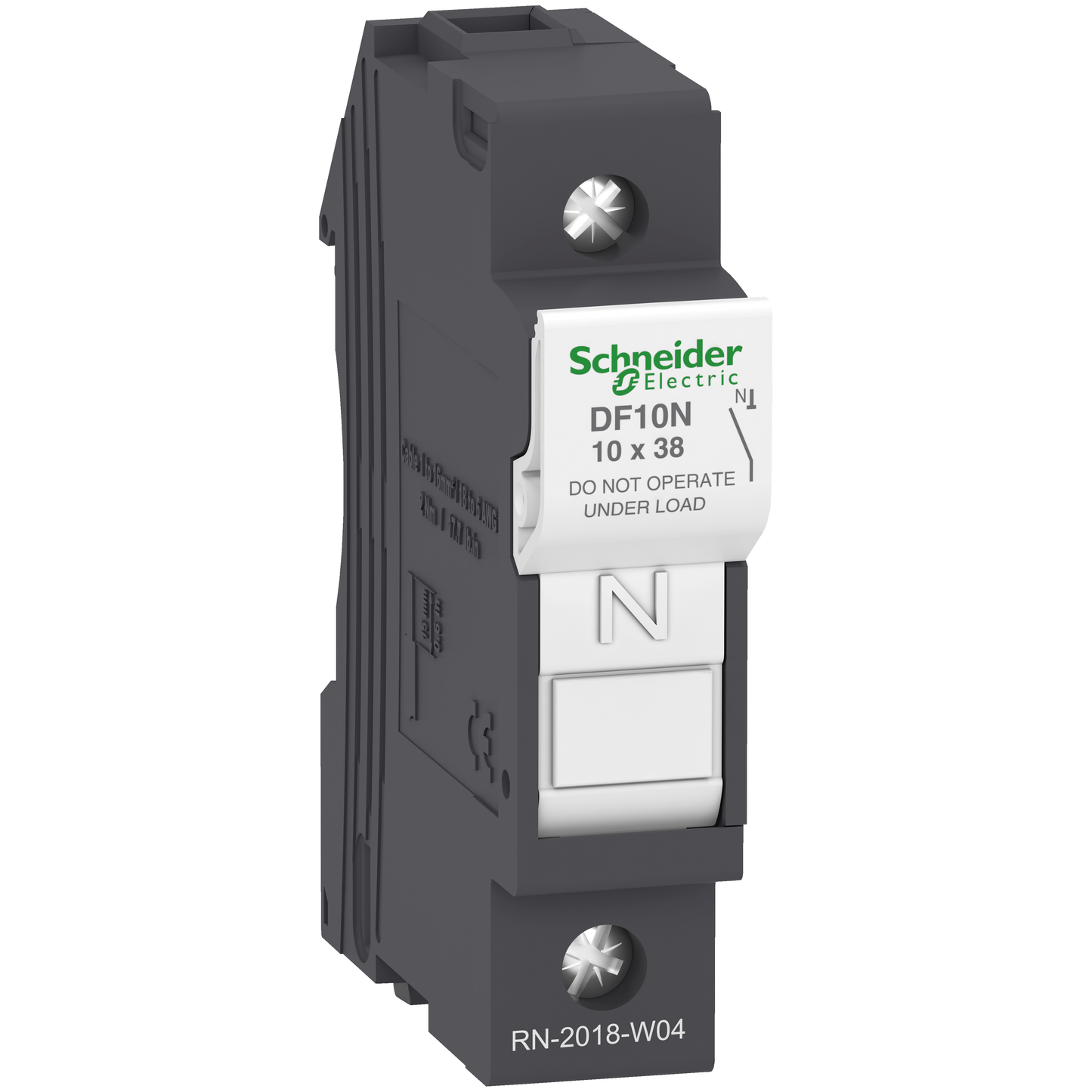 Schneider Electric-DF10N-TeSys - porte-fusible - 1N - 32A - pour fusible 10x38mm
