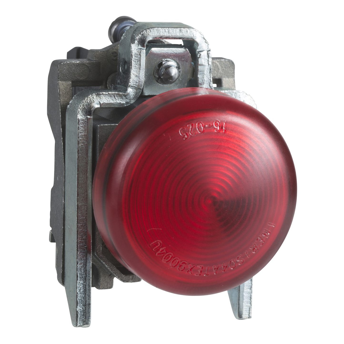 Schneider Electric-XB4BVB4EX-Harmony XB4 - voyant lumineux DEL Atx - Ø22 - rouge - 24V - vis étrier