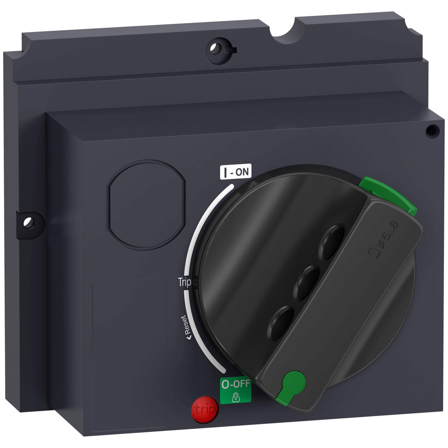 Schneider Electric-GV5AP03-Commande rotative frontal noir