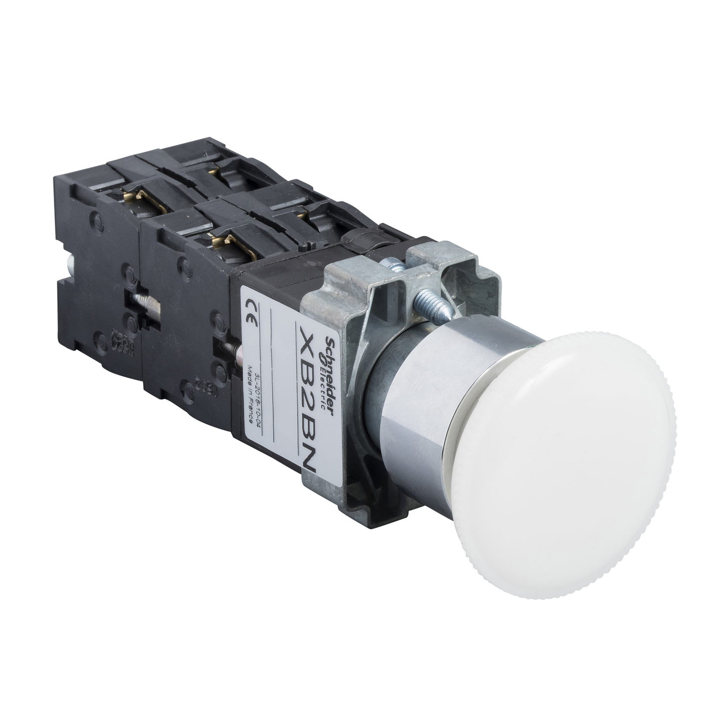Schneider Electric-XB2BN1162-Harmony - Coup de poing 3 positions