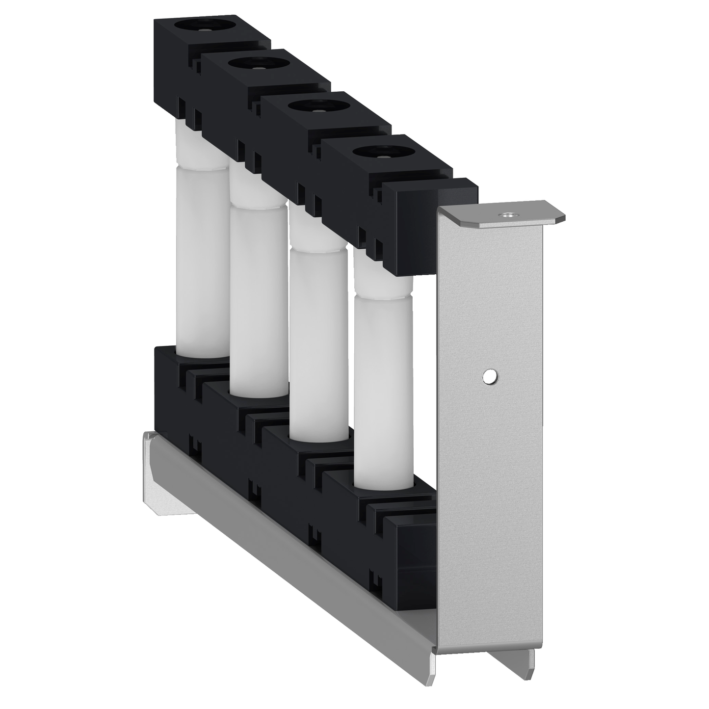 Schneider Electric-NSYMBHS4-PanelSeT Accessoires - support barres horizontales - compartimenté - P400mm